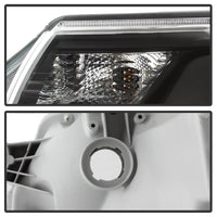 Thumbnail for xTune Toyota Tacoma 12-15 Headlights - Light Bar DRL - Black PRO-JH-TTA12-LBDRL-BK