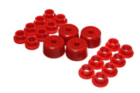 Thumbnail for Energy Suspension Polaris Shock Bushing Upgrade Kit - Red