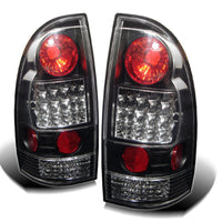 Thumbnail for Spyder Toyota Tacoma 05-15 LED Tail Lights Black ALT-YD-TT05-LED-BK