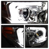 Thumbnail for Spyder Toyota Tundra 2014-2016 Projector Headlights Light Bar DRL Chrome PRO-YD-TTU14-DRL-C