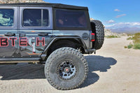 Thumbnail for Fabtech 18-21 Jeep JL 4WD Rear Steel Tube Fenders - Textured Black