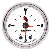 Thumbnail for Autometer C2 2-1/6in 12 Hour Analog Clock Gauge