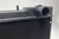 Thumbnail for CSF R32 Nissan Skyline GT-R / GT-S Full Billet Aluminum High-Performance Radiator - Black Finish
