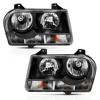 Thumbnail for ANZO 2005-2010 Chrysler 300 Crystal Headlight Black
