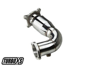 Thumbnail for Turbo XS 2015+ Subaru WRX Front Pipe w/ Catalytic Converter