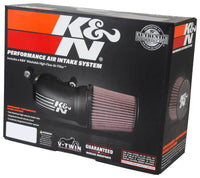 Thumbnail for K&N 01-17 Harley Davidson Softail / Dyna FI Performance Air Intake System