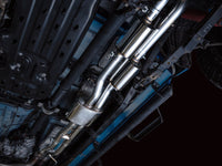 Thumbnail for AWE 16-22 Toyota Tacoma 0FG Catback Exhaust w/ BashGuard - Dual Chrome Silver Tips