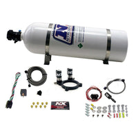 Thumbnail for Nitrous Express Ford 3.5L/3.7L V6 Nitrous Plate Kit w/15lb Bottle