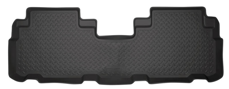 Husky Liners 08-12 Toyota Highlander Classic Style 2nd Row Black Floor Liners (One Piece Unit)