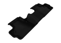 Thumbnail for 3D MAXpider 2007-2013 Volvo C30 Kagu 2nd Row Floormats - Black