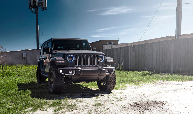 Oracle Jeep Wrangler JL/Gladiator JT 7in. High Powered LED Headlights (Pair) - ColorSHIFT
