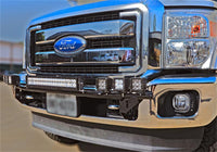 Thumbnail for N-Fab Light Bar 99-07 Ford F250/F350 Super Duty/Excursion - Tex. Black - Multi-Mount