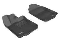 Thumbnail for 3D MAXpider 2006-2012 Ford Fusion Kagu 1st Row Floormat - Black