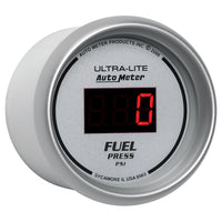 Thumbnail for Autometer Ultra-Lite 52MM 5-100 PSI Digital Fuel Pressure Gauge