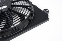 Thumbnail for CSF 92-00 Honda Civic All-Aluminum Fan Shroud w/12in SPAL Fan - Black Finish