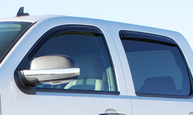 Lund 07-17 Toyota Tundra Double Cab Ventvisor Elite Window Deflectors - Smoke (4 Pc.)