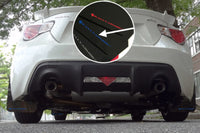Thumbnail for Rally Armor 13-17 Subaru BRZ/Toyota FR-S Black UR Mud Flap w/Blue Logo