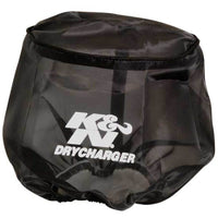 Thumbnail for K&N Drycharger Round Tapered Black Filter Wrap