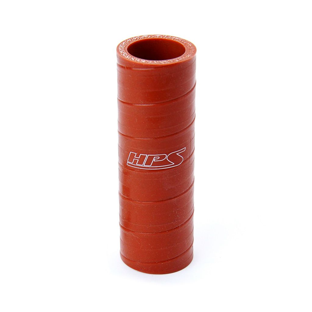 HPS 1.25" ID , 4" Long High Temp 4-ply Aramid Reinforced Silicone Straight Coupler Hose Orange (32mm ID , 102mm Length)