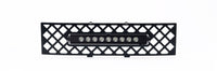 Thumbnail for Putco 11-14 Ford F-150 - EcoBoost Bumper Grille Insert - Black SS Diamond w/ 10in Luminix Light Bar