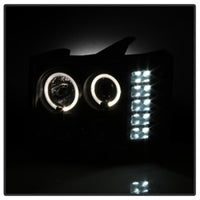 Thumbnail for Spyder GMC Sierra 1500/2500 07-13 Projector Headlights LED Halo- LED Blk Smke PRO-YD-GS07-HL-BSM