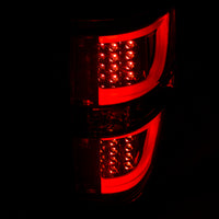 Thumbnail for ANZO 2009-2013 Ford F-150 LED Taillights Red/Clear