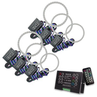 Thumbnail for Oracle Infiniti M35 06-08 Halo Kit - ColorSHIFT w/ 2.0 Controller SEE WARRANTY