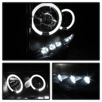 Thumbnail for Spyder Dodge Ram 1500 02-05/Ram 2500 03-05 Projector Headlights LED Halo LED Blk PRO-YD-DR02-HL-BK