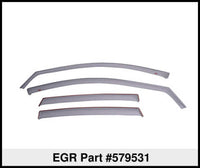 Thumbnail for EGR 13-17 Honda Accord In-Channel Window Visors Front/Rear Set Dark Smoke