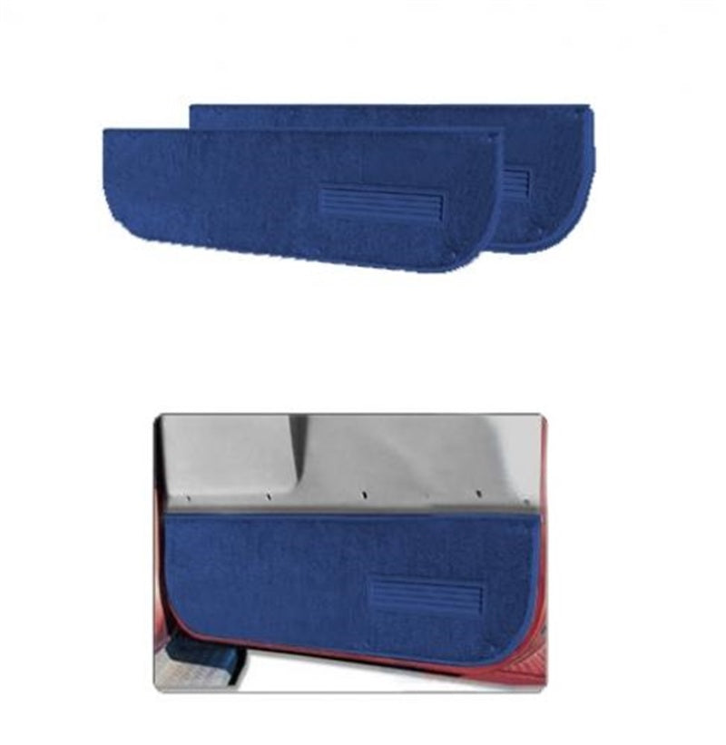 Lund 69-72 Chevy Blazer (2Dr 2WD/4WD R/V) Pro-Line Full Flr. Replacement Carpet - Blue (2 Pc.)