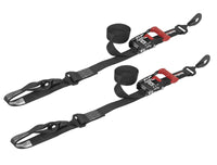 Thumbnail for SpeedStrap 1 1/2In x 10Ft Ratchet Tie-Down w/ Soft-Tie (2 Pack) - Black