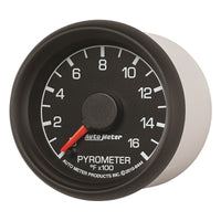 Thumbnail for Autometer Factory Match Ford 52.4mm Full Sweep Electronic 0-1600 Deg F EGT/Pyrometer Gauge