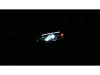 Thumbnail for Spyder Ford Focus 12-14 Projector Headlights Halogen Model Only - DRL Black PRO-YD-FF12-DRL-BK