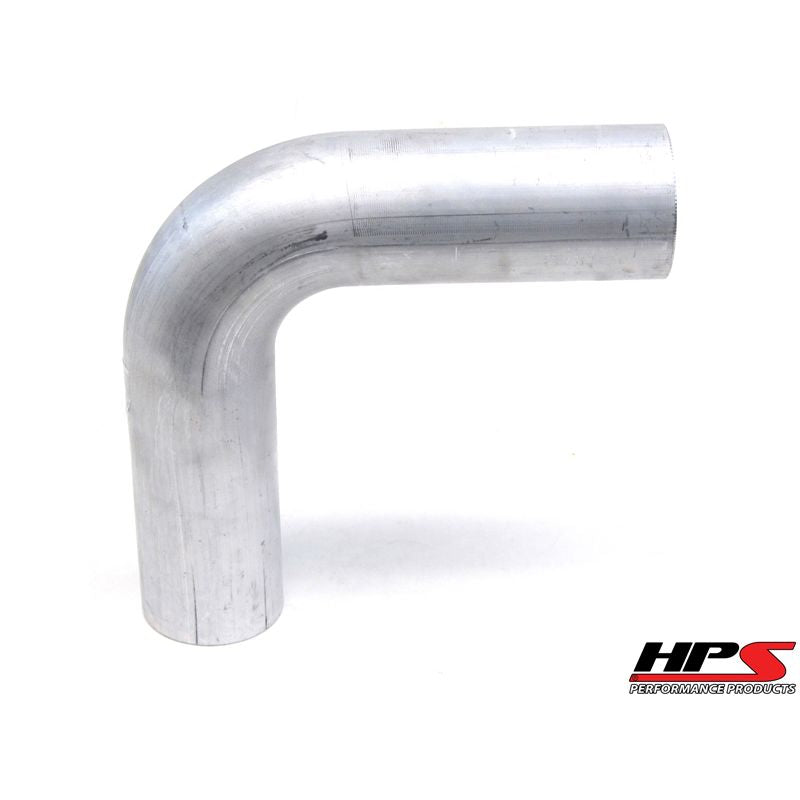 HPS 3" OD 90 Degree Bend 6061 Aluminum Elbow Pipe 16 Gauge w/ 4-3/4" CLR