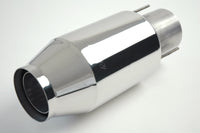 Thumbnail for Gibson Marine Bullet Muffler (Pair) Transom Mount - 4in Inlet/11in Length - Stainless