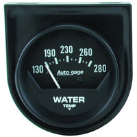 Thumbnail for AutoMeter Gauge Console Water Temp 2in. 280 Deg. F Mech Short Sweep Black Autogage