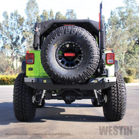 Thumbnail for Westin 07-18 Jeep Wrangler JK WJ2 Rear Bumper - Textured Black