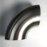 Thumbnail for Stainless Bros 2.25in SS304 90 Degree Elbow 1D / 2.25in CLR  - 16GA / .065in - No Leg Mandrel Bend