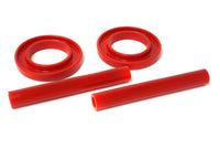 Thumbnail for Energy Suspension 83-04 Ford Mustang SVO Red Front Spring Upper & Lower Isolator Set