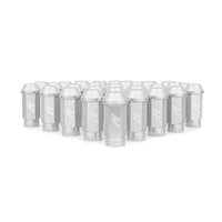 Thumbnail for Mishimoto Aluminum Locking Lug Nuts M12x1.5 27pc Set Silver