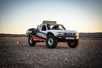 Thumbnail for KC HiLiTES 8in. Round Soft Cover HID (Pair) - Black w/Yellow Brushed KC Logo