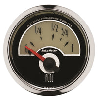 Thumbnail for AutoMeter Gauge Fuel Level 2-1/16in. 73 Ohm(e) to 10 Ohm(f) Elec Cruiser