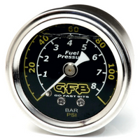 Thumbnail for GFB Fuel Pressure Gauge (Suits 8050/8060) 40mm 1-1/2in 1/8MPT Thread 0-120PSI
