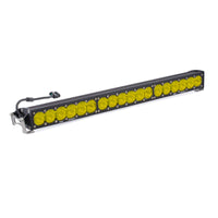 Thumbnail for Baja Designs OnX6 Series Wide Driving Pattern 30in LED Light Bar - Amber