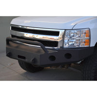 Thumbnail for DV8 Offroad 07-13 Chevrolet Silverado 1500 Front Bumper - Black Powdercoat