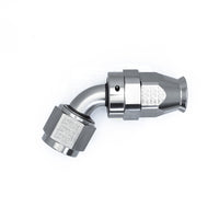 Thumbnail for DeatschWerks 8 AN Female Flare Swivel 60-Degree Hose End PTFE - Anodized Matte Black