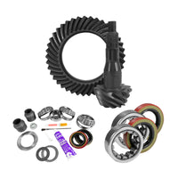 Thumbnail for Yukon 9.75in Ford 4.11 Rear Ring & Pinion Install Kit 2.53in OD Axle Bearings and Seal