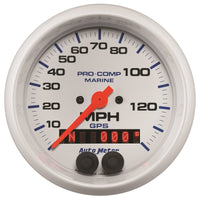 Thumbnail for Autometer Gauge GPS Speedometer 3-3/8in 140 MPH Marine White Gauge