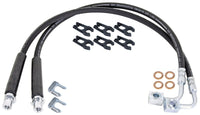 Thumbnail for RockJock JT Gladiator Brake Hose Kit Rear w/ Hoses Frame Clips Copper Washers ABS Wire Clips Pair