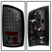 Thumbnail for Spyder Dodge Ram 07-08 1500/Ram 07-09 2500/3500 LED Tail Lights Smoke ALT-YD-DRAM06-LED-SM
